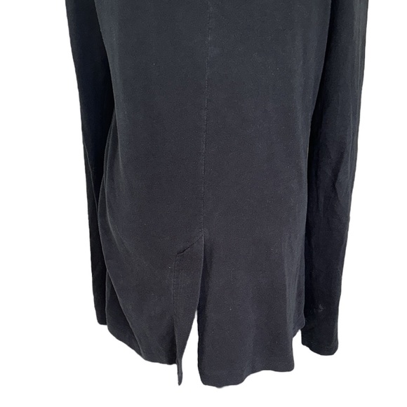 Lilla P Black Knit Ruffle Button Front Collar Jacket Cardigan Blazer - S - Picture 7 of 11